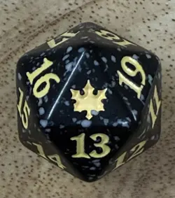 MTG 20-SIDED LIFE COUNTER DICE COMPLETE SET of 5 Bloomburrow BLB - Image 2