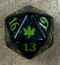 MTG 20-SIDED LIFE COUNTER DICE COMPLETE SET of 5 Bloomburrow BLB - Image 3