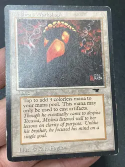 ***Mishra's Workshop (Light Scratches)*** MTG Antiquities Magic Kid Icarus - Image 3