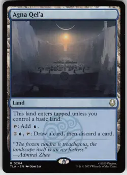 MTG Agna Qel'a Normal NM Avatar: The Last Airbender Magic 264 - Image 1