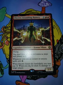 MTG Electro, Assaulting Battery R0076 Marvel's Spider-Man NM - Image 2