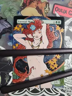 MTG Hand Painted Alter - Eternal Witness - Blossom Alters - Image 1