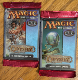 MTG - 2x Odyssey Booster Pack - Magic the Gathering Factory Sealed 2001 - Image 1