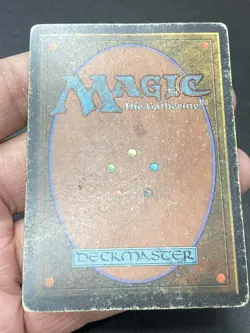 ***Unlimited Volcanic Island (Water Damage)*** MTG Unlimited Magic Kid Icarus - Image 4