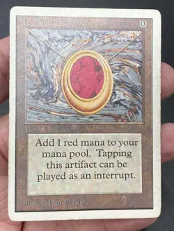 ***Unlimited Mox Ruby (Indent & Roller Line)*** MTG Unlimited Magic Kid Icarus - Image 3