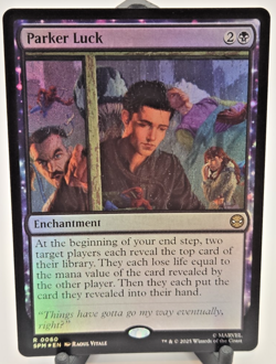 Magic The Gathering Parker Luck Marvel's Spider-Man FOIL - Image 1