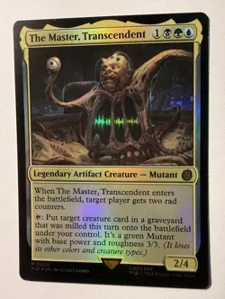 The Master, Transcendent - 6 - NM Foil - Universes Beyond: Fallout - MTG - Image 1