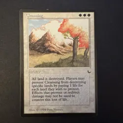 Cleansing The Dark NM+ NEVER PLAYED MTG Magic: The Gathering FAST SHIPPING - Image 1