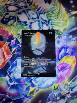 Aang's Shelter TEFERI'S PROTECTION Borderless FOIL MTG Avatar:Nm - Image 1