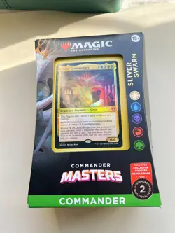 Magic the Gathering Commander Masters Sliver Swarm Deck New Sealed - Image 1