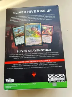 Magic the Gathering Commander Masters Sliver Swarm Deck New Sealed - Image 2