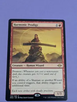 MTG Magic: Modern Horizons 2: Harmonic Prodigy #132/302 Rare - NM - Image 1