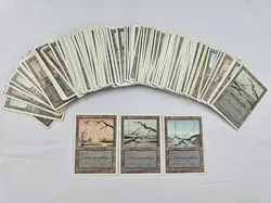 MTG 4th Edition 672 Land Lot Swamp Island Forest Mountain Plains Magic - Image 2