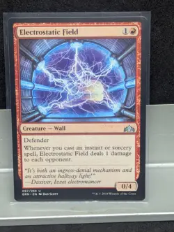 Electrostatic Field X1 LP Guilds of Ravnica MTG - Image 1