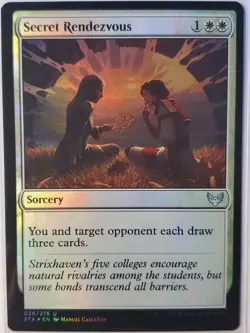 1x Secret Rendezvous Strixhaven: School of Mages Foil - NM Condition - Image 1