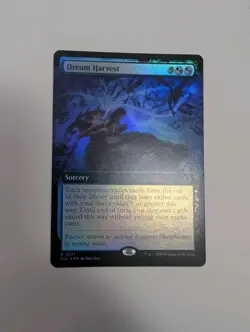 MTG - Dream Harvest (Extended Art Foil) - Lorwyn Eclipsed NM/M Condition - Image 1