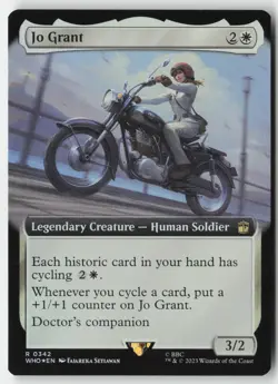 MTG - Jo Grant (Extended Art) R FOIL Universes Beyond: Doctor Who 342 LP-NM - Image 1