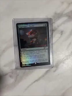 MtG Holiday Promos WPN EGGNOGGER'S STACHE NM 2024 - Image 1