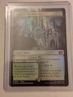 Ishgard, the Holy See (Borderless) Final Fantasy Foil - Image 1
