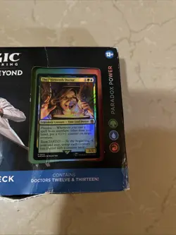Magic The Gathering Universes Beyond Doctor Who Commander Deck Dr Twelve Thirtee 195166228815 - Image 2