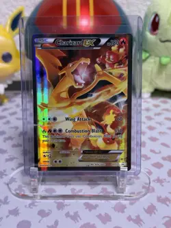 Charizard EX XY121 Holo Pokemon Promo Card DMG - Image 1