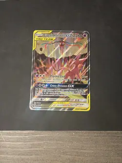 Pokemon TCG Jumbo Espeon & Deoxys GX SM240 Black Star Promo Card - Image 3
