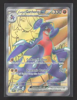 2025 Pokemon Scarlet & Violet White Flare Cynthia's Garchomp EX FA #SVP EN 204 - Image 1