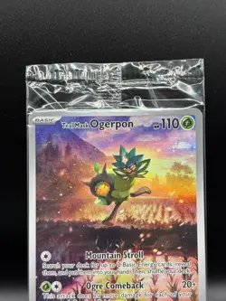 SEALED Teal Mask Ogerpon SVP123 Black Star Promo Card Pokemon TCG Mint #123 - Image 3