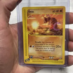 Pokemon Onix 98/147 - Non Holo - Pokemon TCG - Aquapolis Vintage NM Common Vtg - Image 1