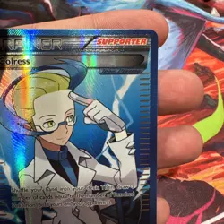 Colress - 135/135 - Full Art Ultra Rare LP, English Pokemon Plasma Storm - Image 3
