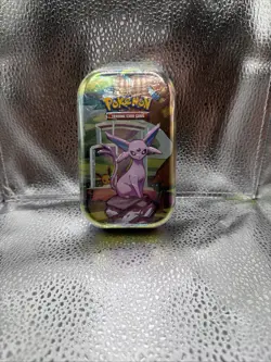 Prismatic Evolutions Mini Tin - Espeon Art - Sealed Brand New - Pokemon TCG - Image 1