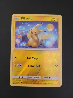 Pikachu 56/236 Sm- Unified Minds Set Reverse Holo Pokemon TCG 02 - Image 1