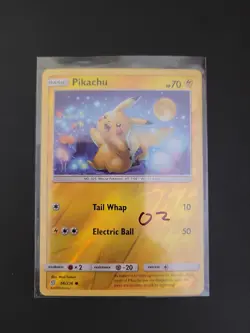 Pikachu 56/236 Sm- Unified Minds Set Reverse Holo Pokemon TCG 02 - Image 3