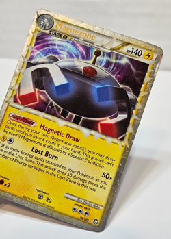 Magnezone Prime 96/102 Ultra Rare HGSS Triumphant Pokemon 619 - Image 4