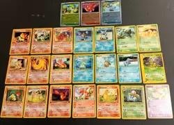 Pokemon Cards - 24 Cards - Mixed Starter Lot - Vintage - Conditions Vary - Image 1