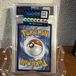 Pokemon Pikachu with Grey Felt Hat Van Gogh Full Art Promo SVP EN 085 PSA 9 Mint - Image 2