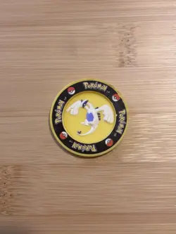 Lugia Pokemon 2000 Nintendo Pokemon The Movie Yellow Promo Coin - Image 1