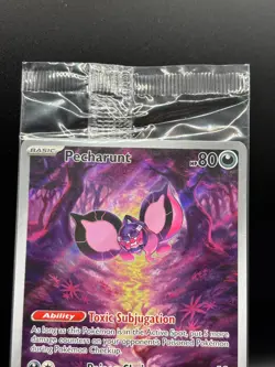 Pokemon TCG Pecharunt 129 Black Star Promo Factory Sealed Shrouded Fable #129 - Image 2