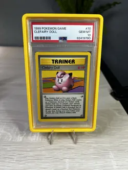 1999 Pokemon Clefairy Doll #70 Base Set Unlimited PSA 10 Gem Mint 💎 - Image 1