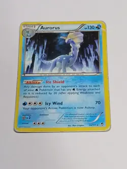 Pokemon 2014 XY Furious Fists Aurorus #26/111 Regular MP - Image 1