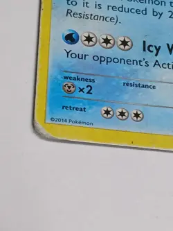 Pokemon 2014 XY Furious Fists Aurorus #26/111 Regular MP - Image 2
