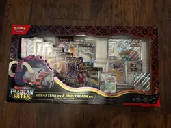 Pokemon TCG Paldean Fates Great Tusk Iron Treads Ex Premium Collection SEALED - Image 1