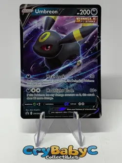 Pokemon Umbreon V SWSH203 Sword & Shield BLACK STAR PROMO - Image 1