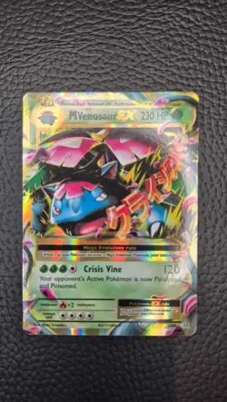 Near Mint Pokemon M Venusaur EX 2/108 Evolutions Holo - Image 1