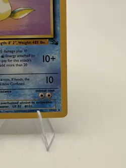 Pokemon TCG Lapras 25/62 Fossil Unlimited Non-Holo Rare 1999 - Image 4
