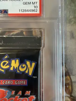 2000 Pokemon 1st Edition Team Rocket Gyarados Booster Pack - PSA 10 Gem Mint 🔥 - Image 2