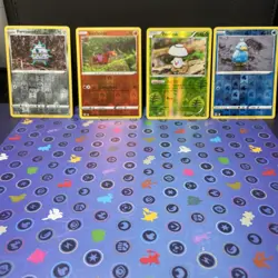 Pokemon TCG Yuka Morii Reverse Holo Lot Of 4 2016-2022 Lightly Played - Image 1