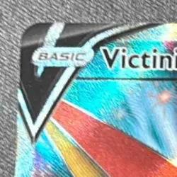 Pokemon TCG Victini V Sword & Shield Battle Styles 144/163 Holo Full Art - Image 3