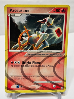 Arceus AR3 Holo Rare Platinum Arceus Pokemon 748 - Image 1