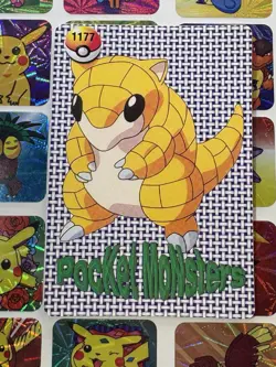 Pokemon Vintage Pocket Monsters Vending HOLO Prism Sticker 1999 Bandai Nintendo - Image 5